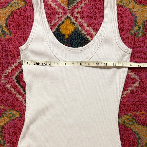 perfectwhitetee White Scoop Neck Midi Tank Dress - Picture 8 of 10